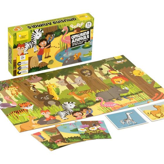 Clever Cubes Amusing Animals  Go Science Goods.