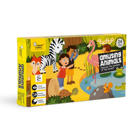 Clever Cubes Amusing Animals  Go Science Goods.