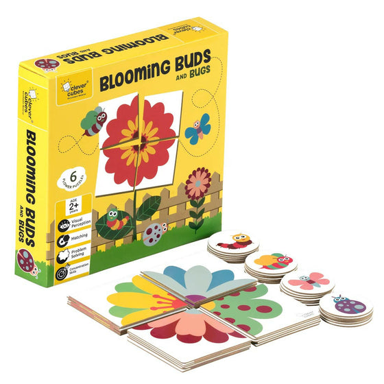 Clever Cubes Blooming Buds & Bugs  Go Science Goods.