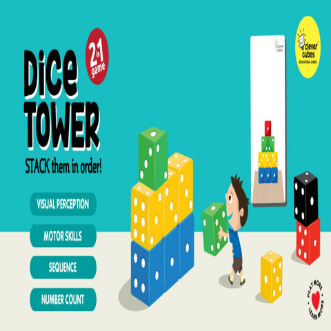 Clever Cubes Dice Tower  Go Science Goods.