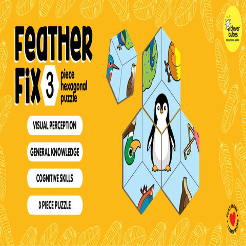 Clever Cubes Feather Fix  Go Science Goods.