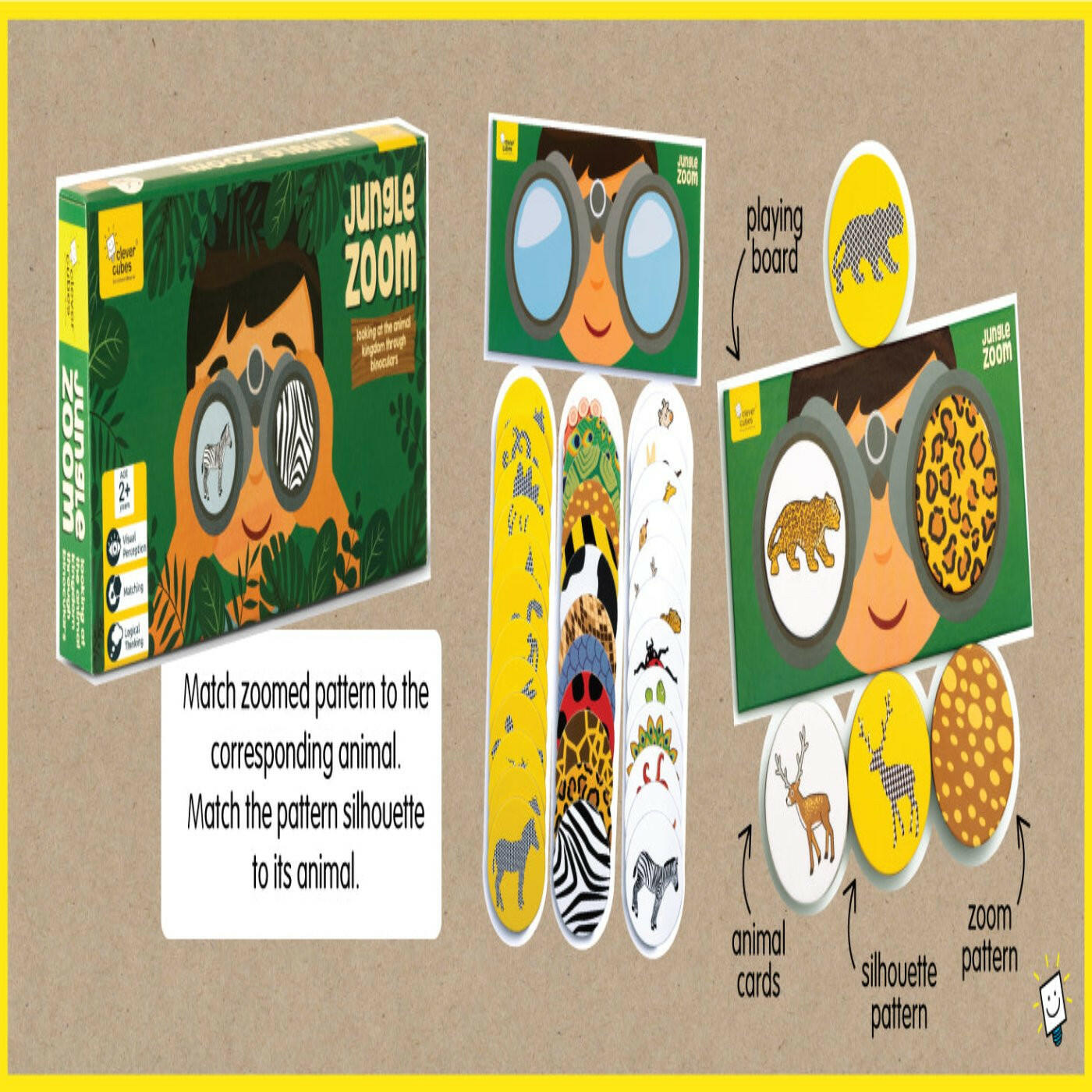 Clever Cubes Jungle Zoom  Go Science Goods.