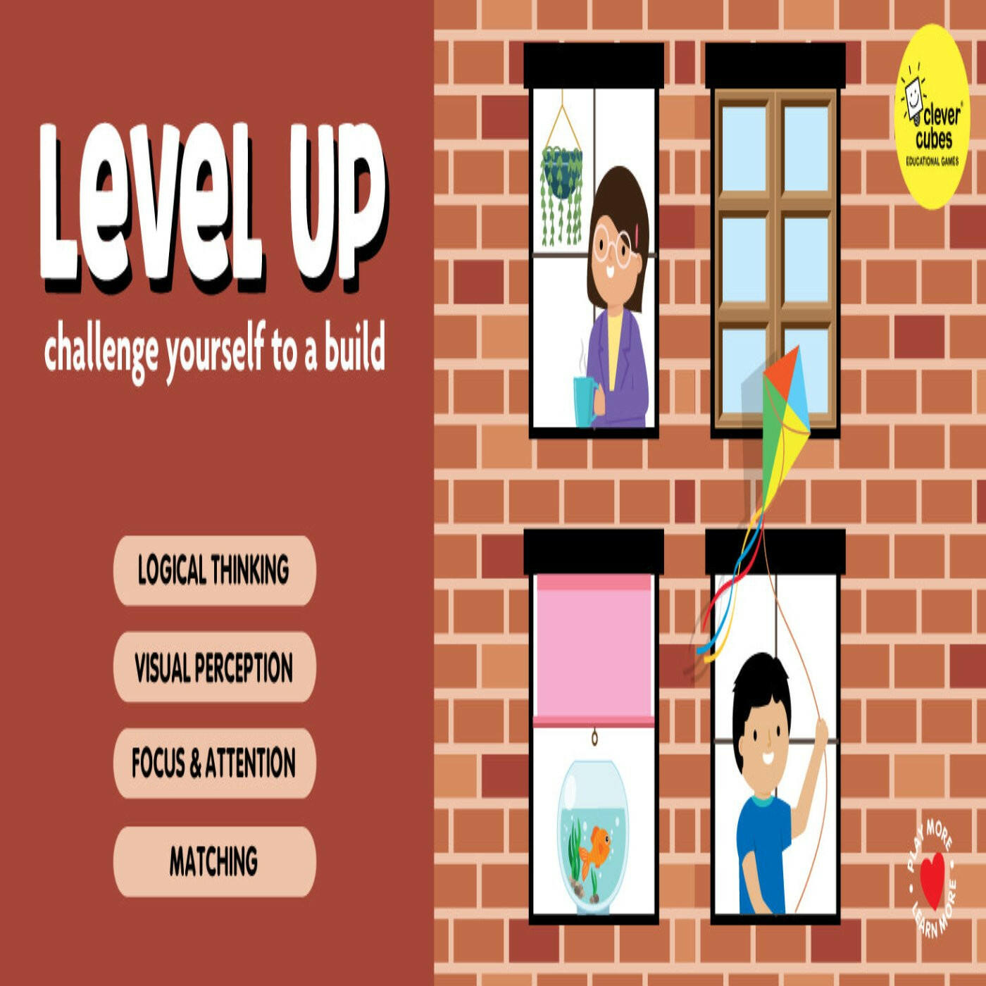 Clever Cubes Level Up  Go Science Goods.