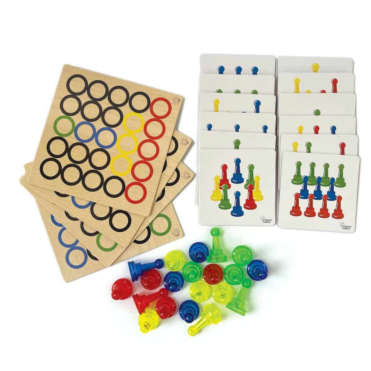 Clever Cubes Playful Skittles  Go Science Goods.