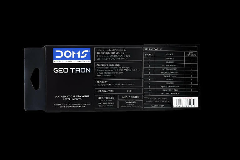 Doms GEOTRON MATH INST BOX  Go Science Goods.