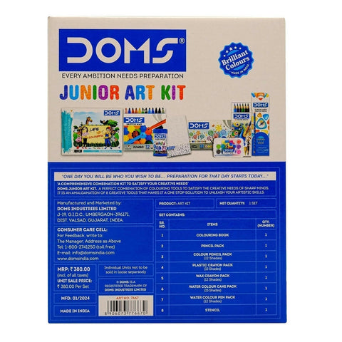 Doms JUNIOR ART KIT  Go Science Goods.