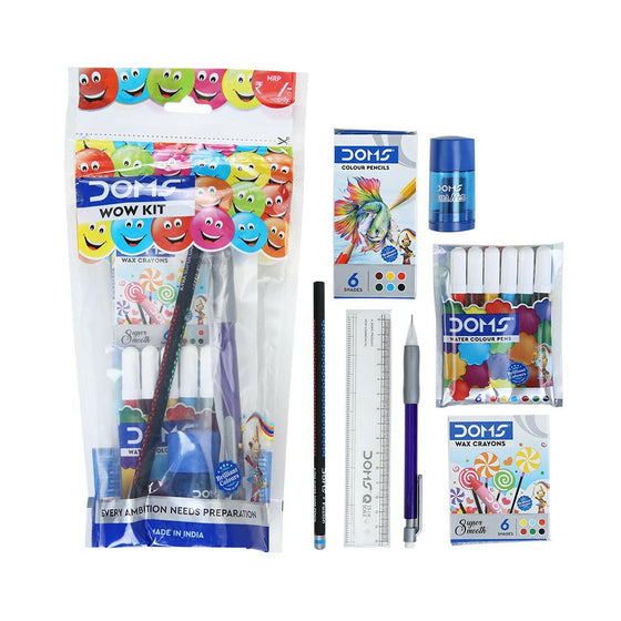 Doms WOW KIT | 7 Stationery Items  Go Science Goods.