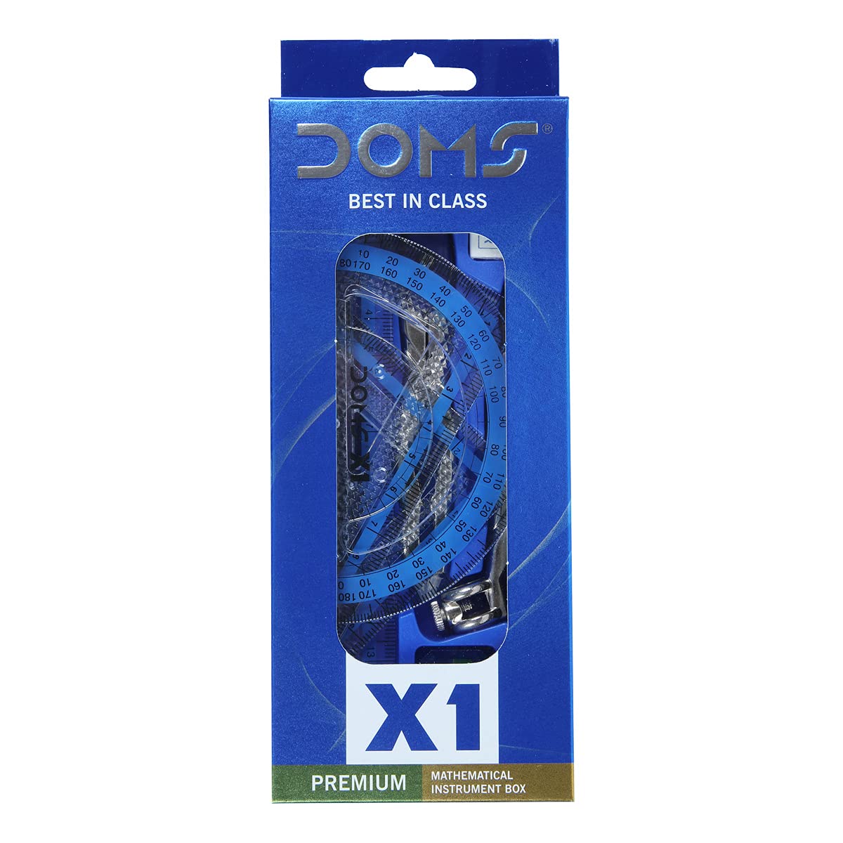 Doms X1 Premium Geometry Box Image Mathematical Drawing Instrument Box_Go Science_