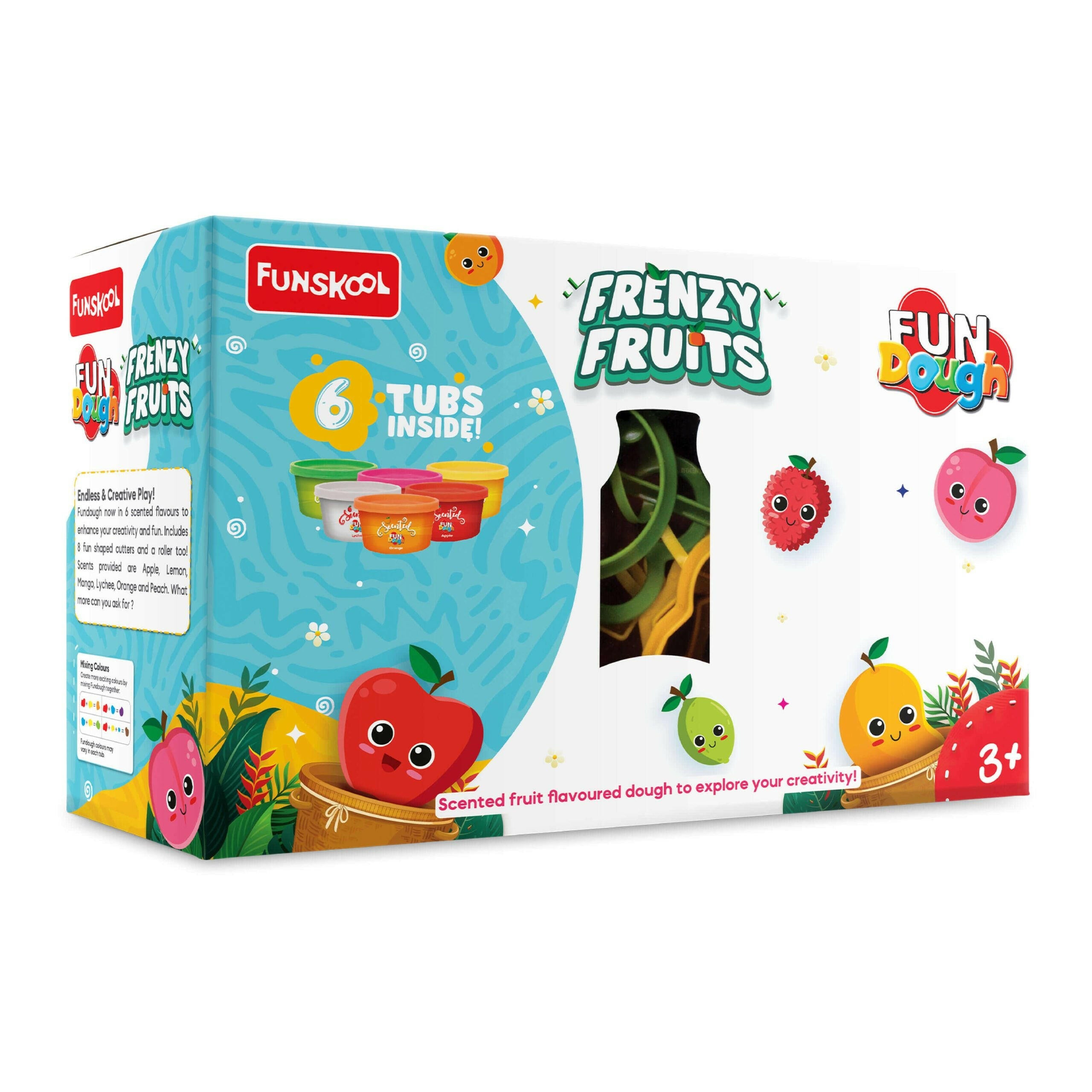 FUNSKOOL (INDIA) LTD Frenzy Fruits – Fundough  Go Science Goods.