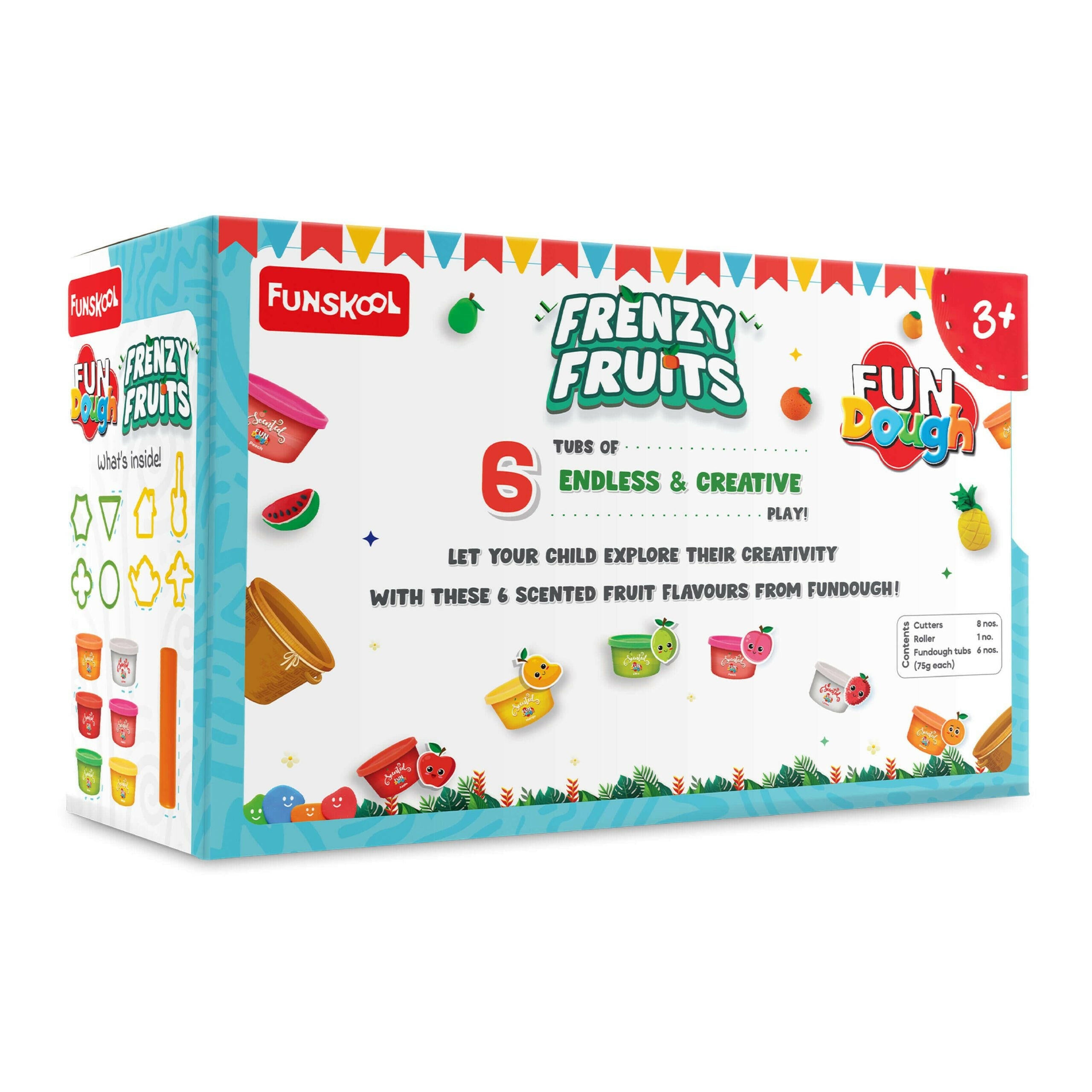 FUNSKOOL (INDIA) LTD Frenzy Fruits – Fundough  Go Science Goods.