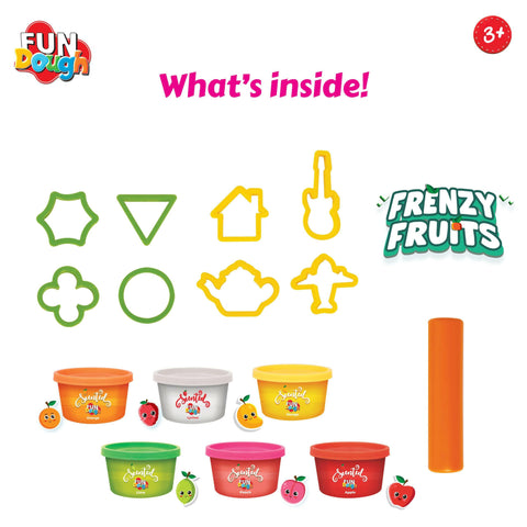 FUNSKOOL (INDIA) LTD Frenzy Fruits – Fundough  Go Science Goods.