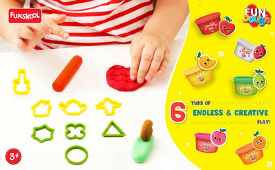 FUNSKOOL (INDIA) LTD Frenzy Fruits – Fundough  Go Science Goods.