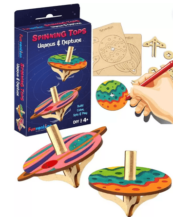 Funvention Spinning Top (Uranus+ Neptune)  Go Science .
