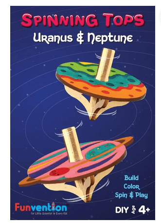 Funvention Spinning Top (Uranus+ Neptune)  Go Science .