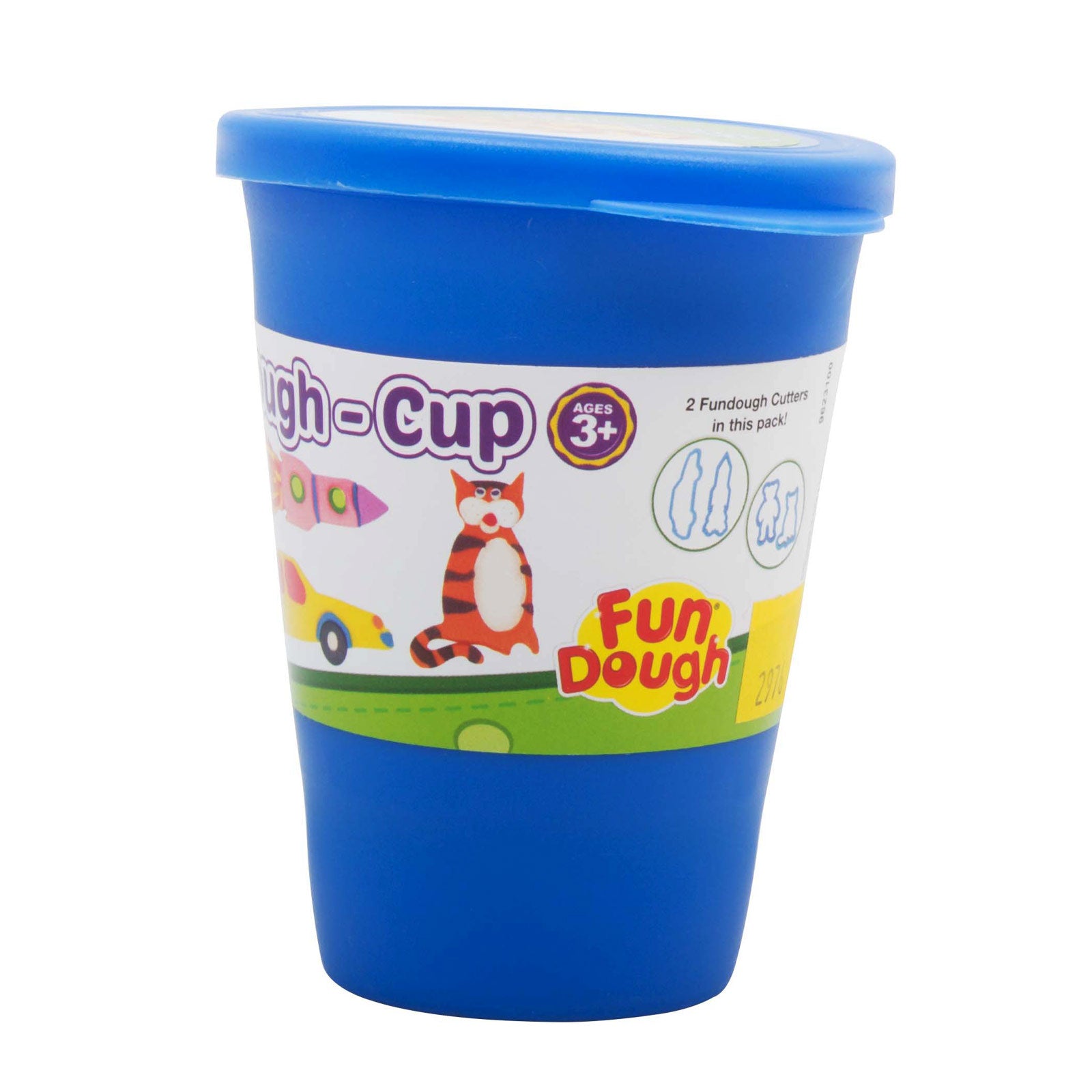 Fundough - Dough Cup, Shaping and Sculpting Blue Color Pack_image 2