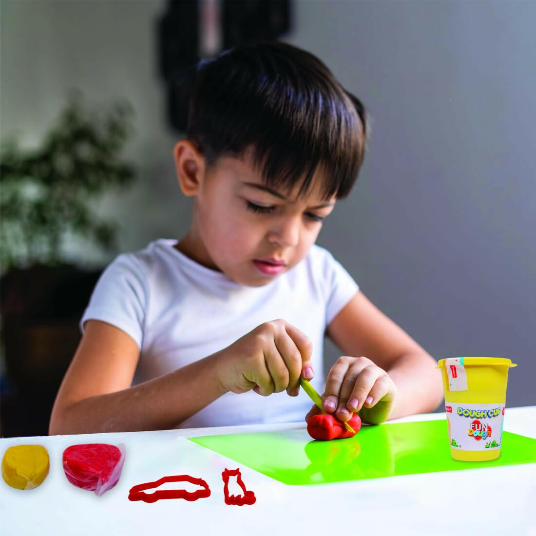 FUNSKOOL (INDIA) LTD Fun Dough - Doh Cup - Blue Colour Pack  Go Science Goods.