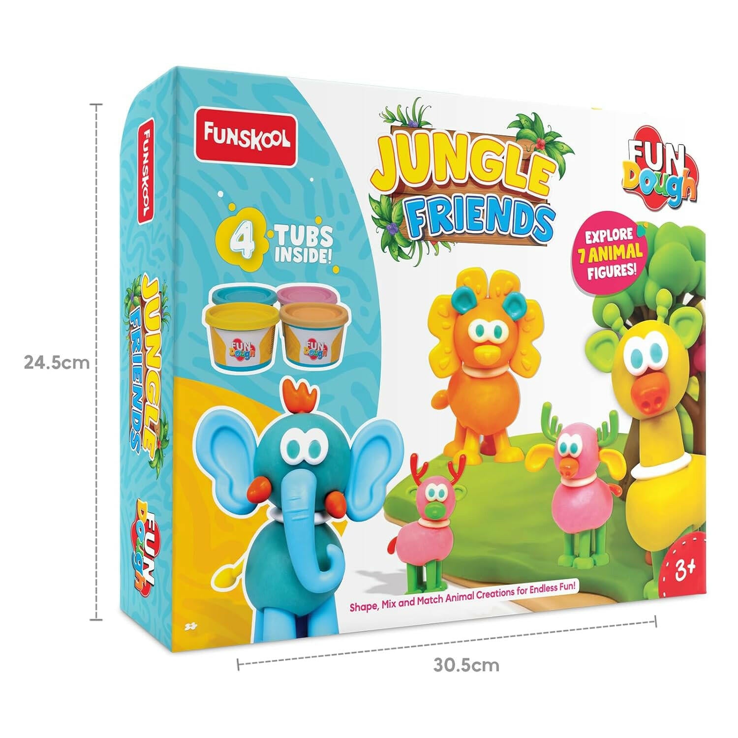 FUNSKOOL (INDIA) LTD Jungle Friends – Fundough  Go Science Goods.