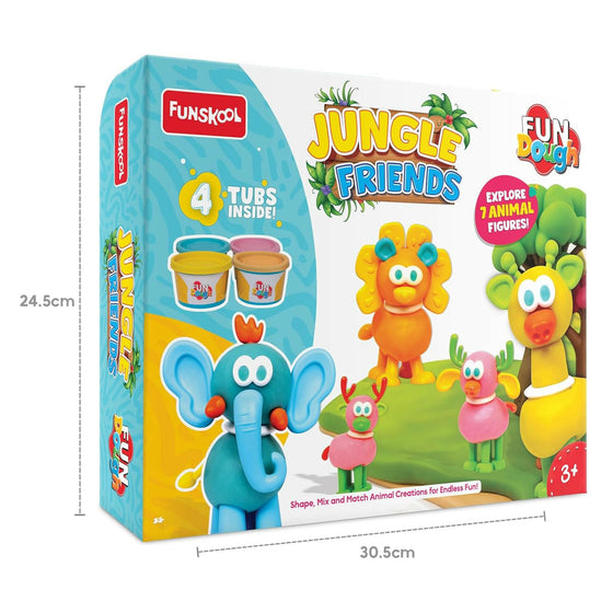FUNSKOOL (INDIA) LTD Jungle Friends – Fundough  Go Science Goods.