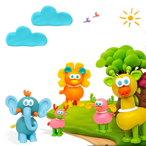 FUNSKOOL (INDIA) LTD Jungle Friends – Fundough  Go Science Goods.