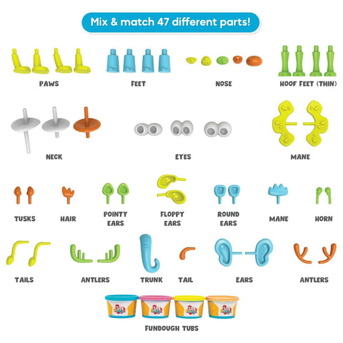 FUNSKOOL (INDIA) LTD Jungle Friends – Fundough  Go Science Goods.