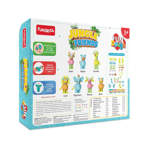 FUNSKOOL (INDIA) LTD Jungle Friends – Fundough  Go Science Goods.