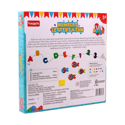FUNSKOOL (INDIA) LTD Numbers & Letters N Fun – Fundough  Go Science Goods.