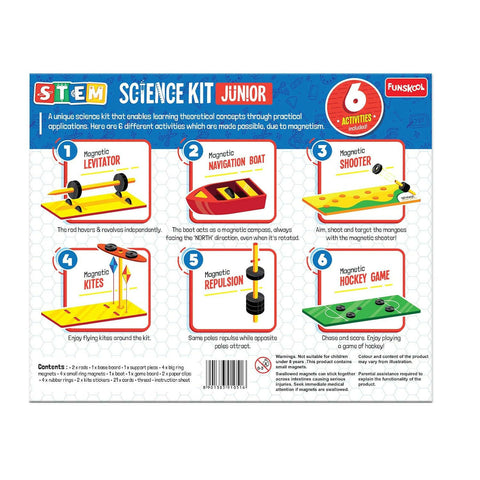 FUNSKOOL (INDIA) LTD SCIENCE KIT 1 - JUNIOR - STEM  Go Science Goods.