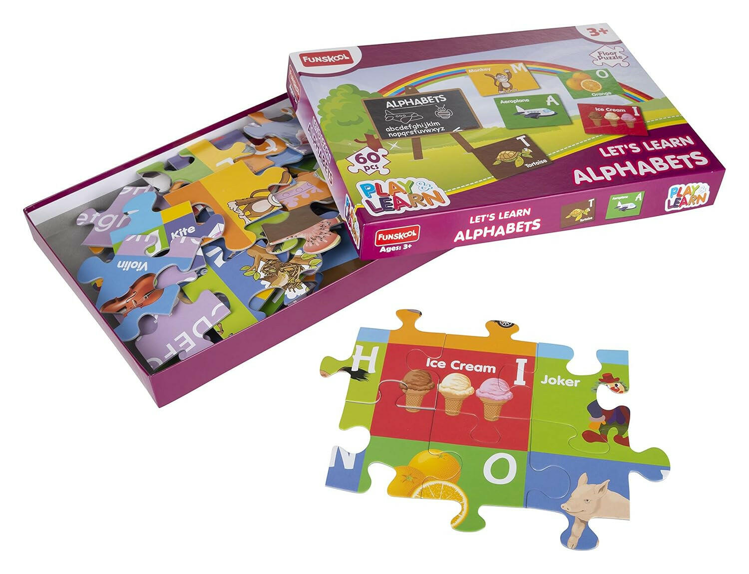 FUNSKOOL (INDIA) LTD Alphabets Puzzle  Go Science Goods.