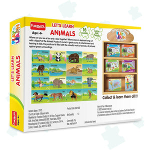 FUNSKOOL (INDIA) LTD Animals Puzzle  Go Science Goods.