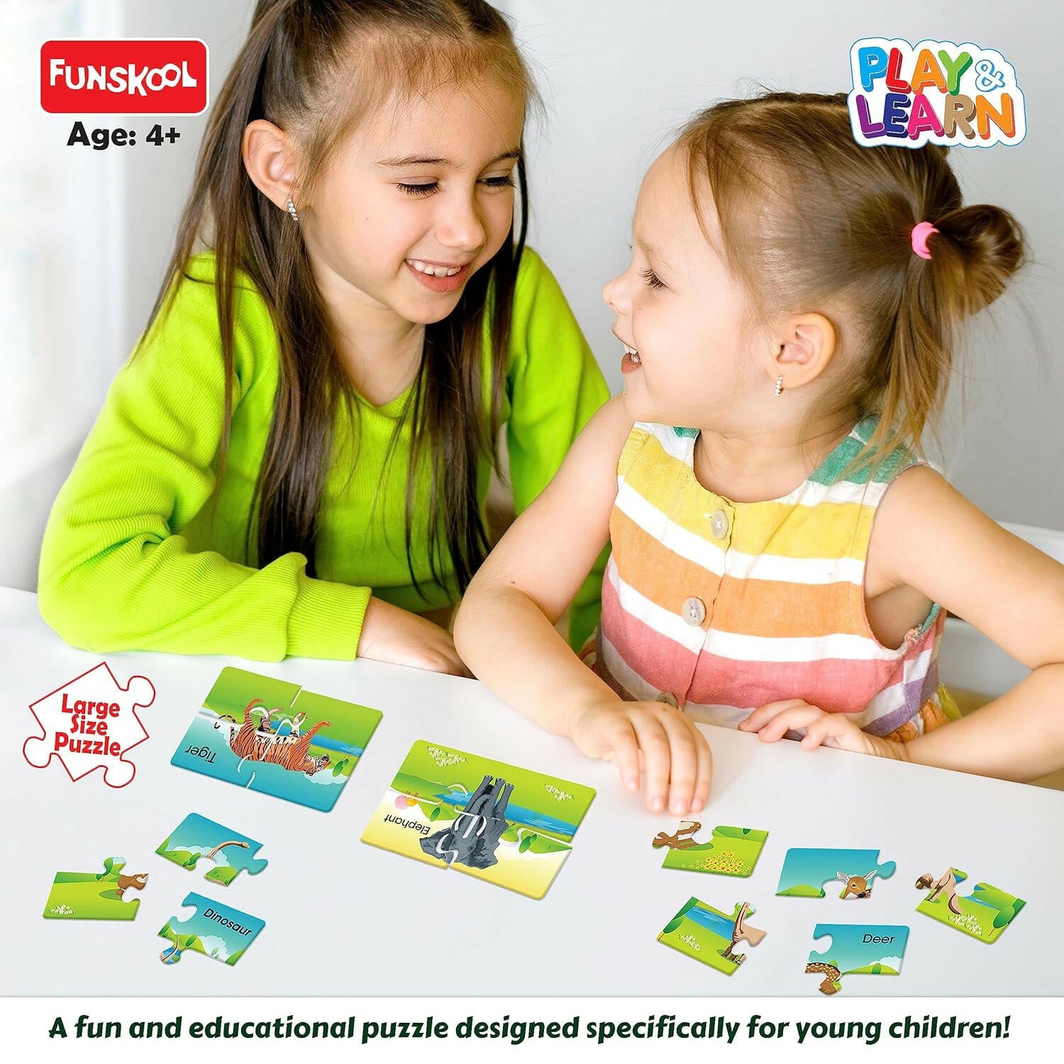 FUNSKOOL (INDIA) LTD Animals Puzzle  Go Science Goods.
