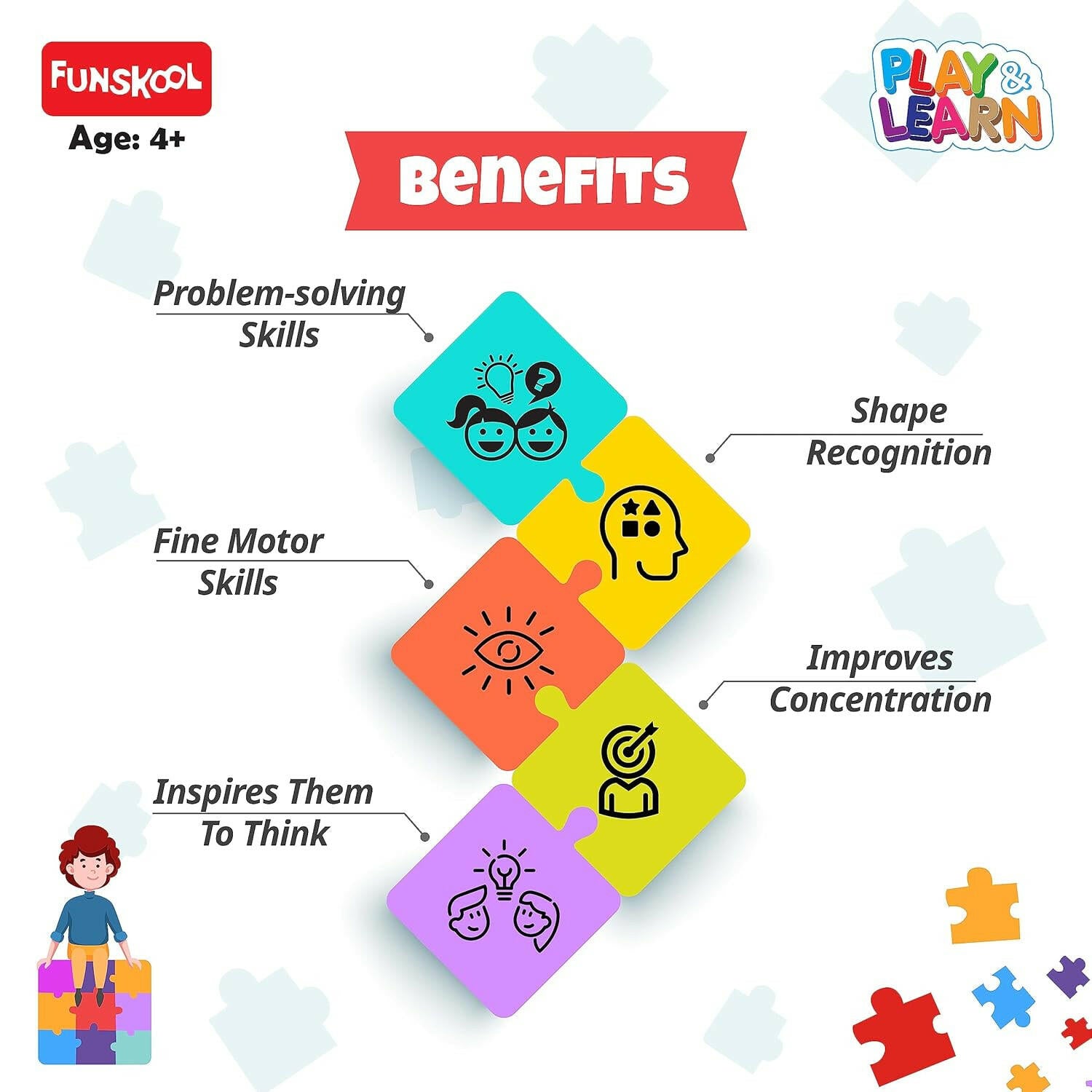 FUNSKOOL (INDIA) LTD Animals Puzzle  Go Science Goods.