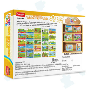 Funskool - Play & Learn-Animals &Their Babies Puzzle Image 2