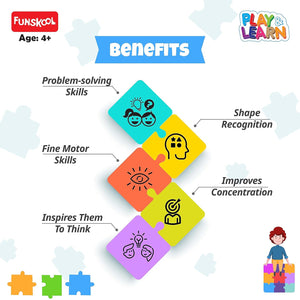 Funskool - Play & Learn-Animals & Their Babies Puzzle Image 5