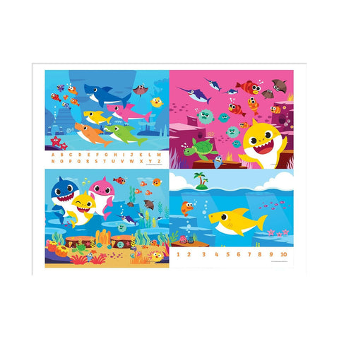 FUNSKOOL (INDIA) LTD Baby Shark 4 In 1 Puzzle  Go Science Goods.
