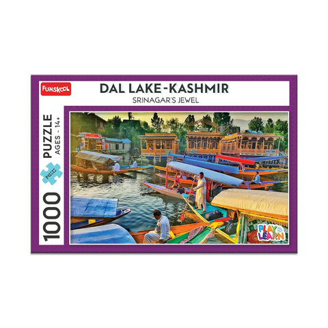 FUNSKOOL (INDIA) LTD Dal Lake Kashmir - 1000 Pcs Puzzle  Go Science Goods.
