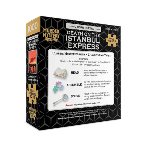 FUNSKOOL (INDIA) LTD Death On the Istanbul Express - 1000 Pcs Puzzle  Go Science Goods.