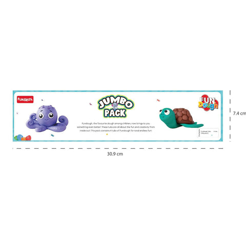 FUNSKOOL (INDIA) LTD Fun Dough Jumbo Pack  Go Science Goods.