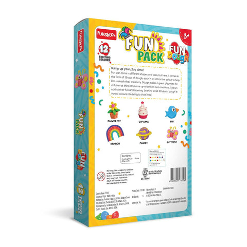 FUNSKOOL (INDIA) LTD Fun Pack - 12 Tubs Dough  Go Science Goods.