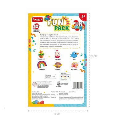 FUNSKOOL (INDIA) LTD Fun Pack - 12 Tubs Dough  Go Science Goods.
