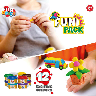 FUNSKOOL (INDIA) LTD Fun Pack - 12 Tubs Dough  Go Science Goods.