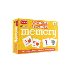 FUNSKOOL (INDIA) LTD Memory Alphabets & Numbers  Go Science Early Learning | Alphabets & Nos Matching | 3+ Yrs.
