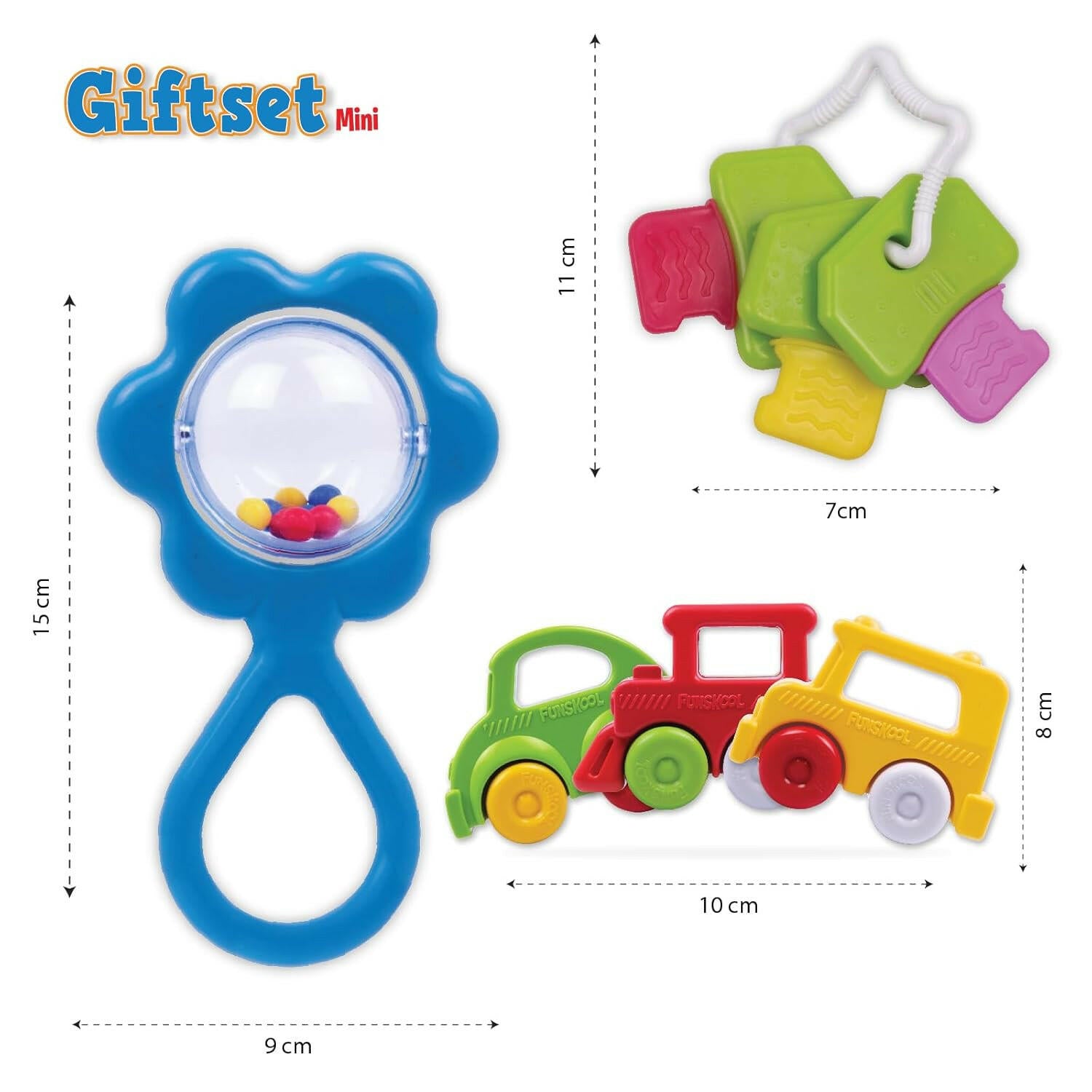 FUNSKOOL (INDIA) LTD New Born Gift Set Mini (Combo-1)  Go Science Goods.