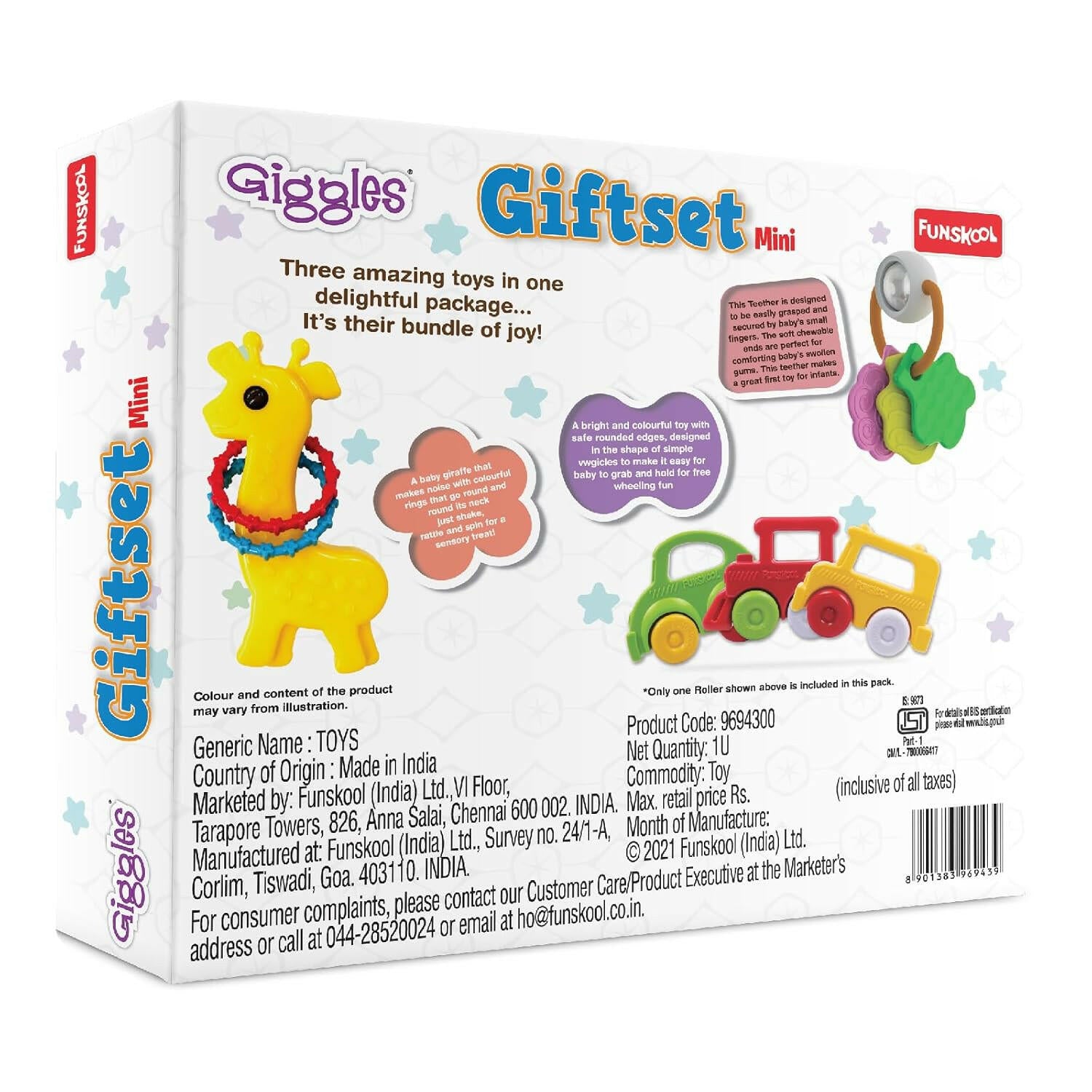 FUNSKOOL (INDIA) LTD New Born Gift Set Mini (Combo-2)  Go Science Goods.