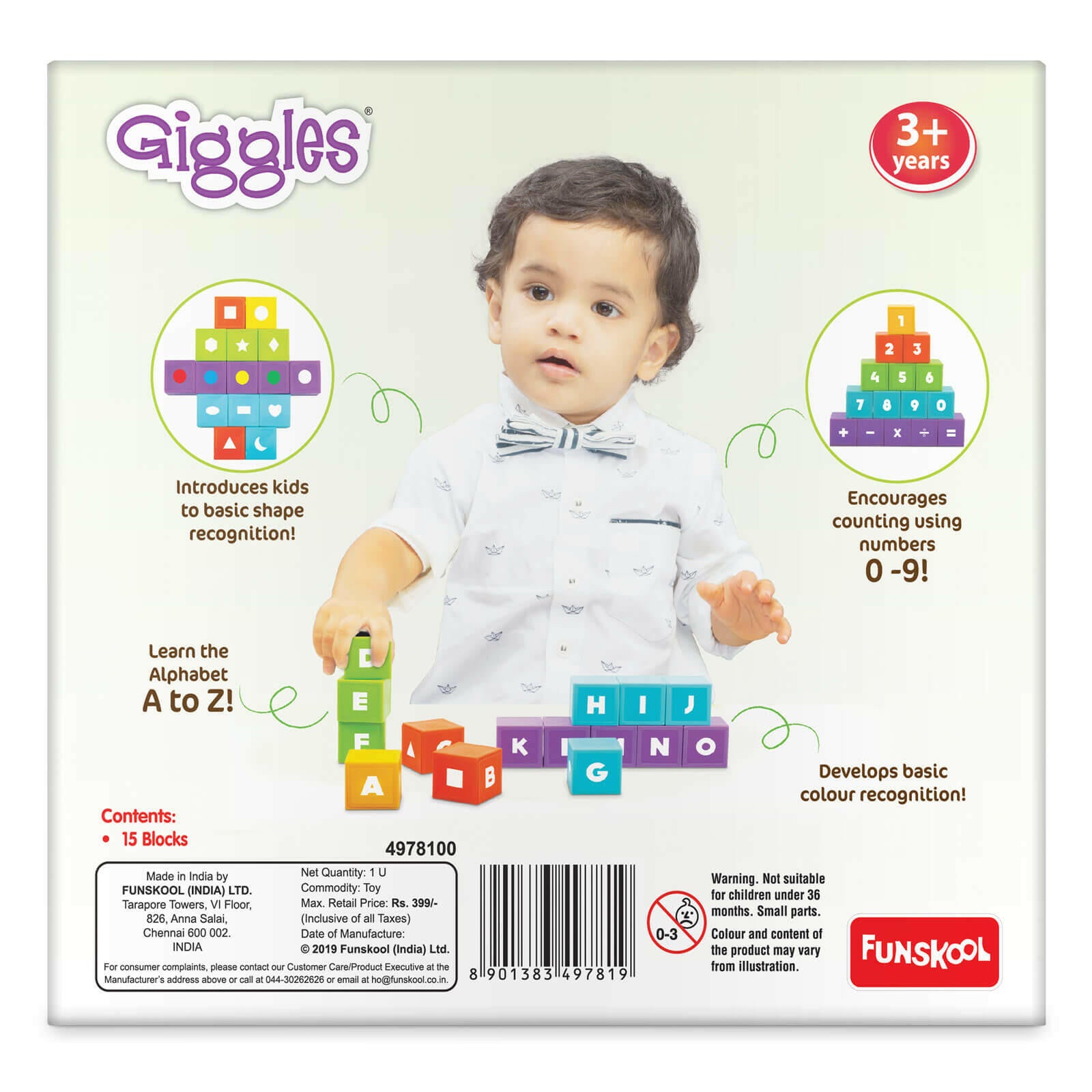FUNSKOOL (INDIA) LTD Learning Blocks  Go Science Goods.
