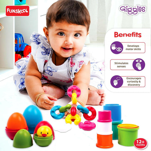 FUNSKOOL (INDIA) LTD Stack N Nest Toy  Go Science Goods.