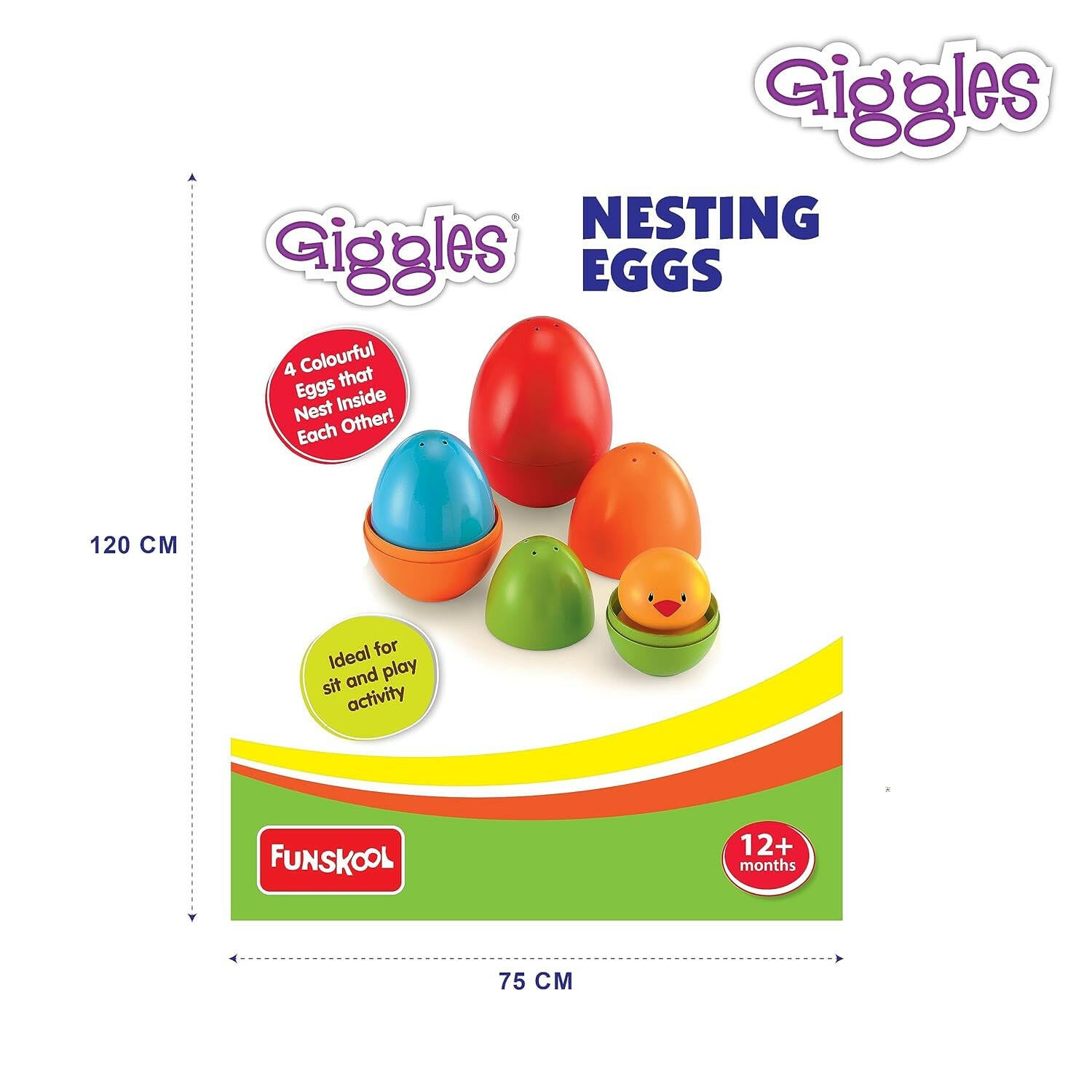 FUNSKOOL (INDIA) LTD Nesting Eggs  Go Science Goods.