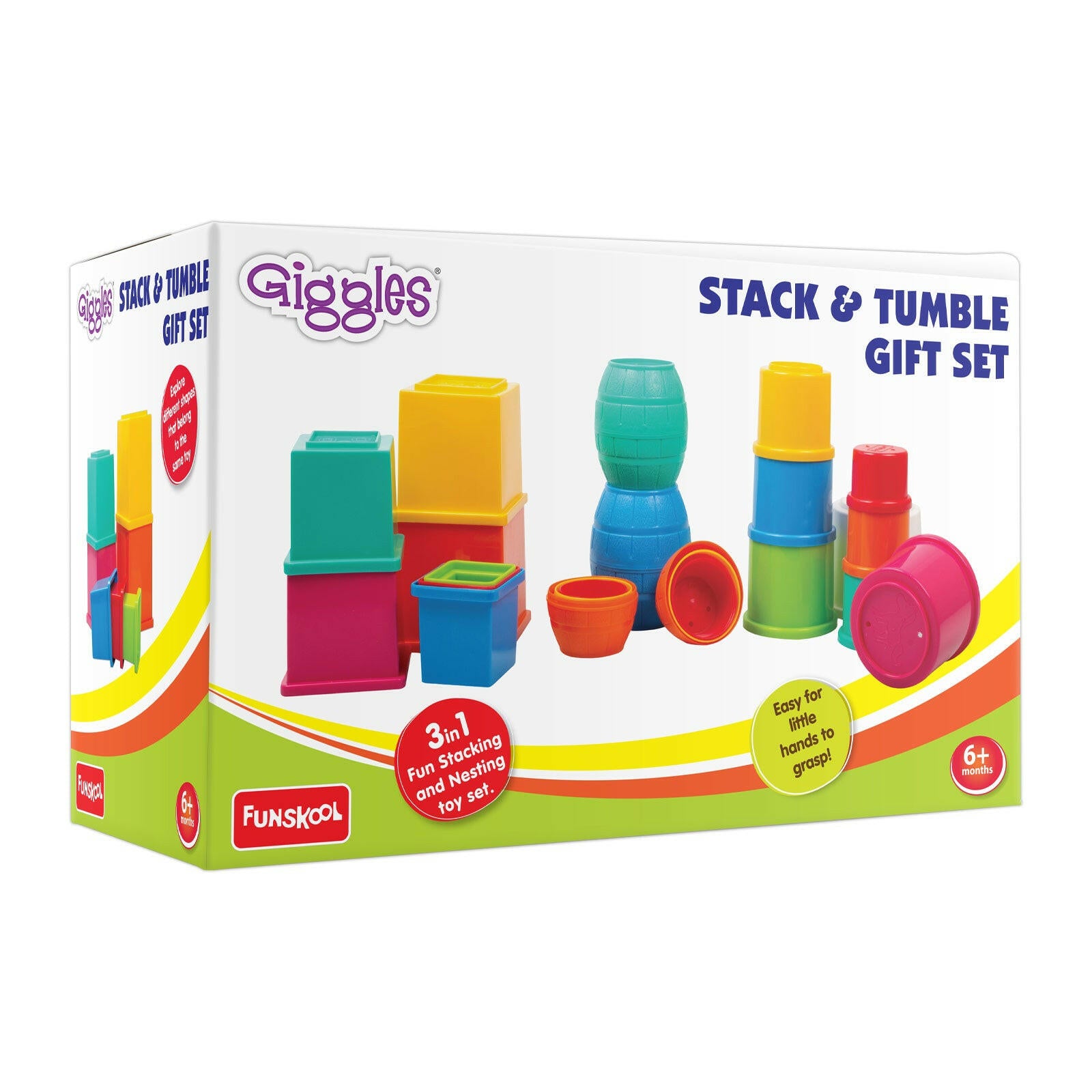 FUNSKOOL (INDIA) LTD STACK N TUMBLE GIFT SET  Go Science Goods.