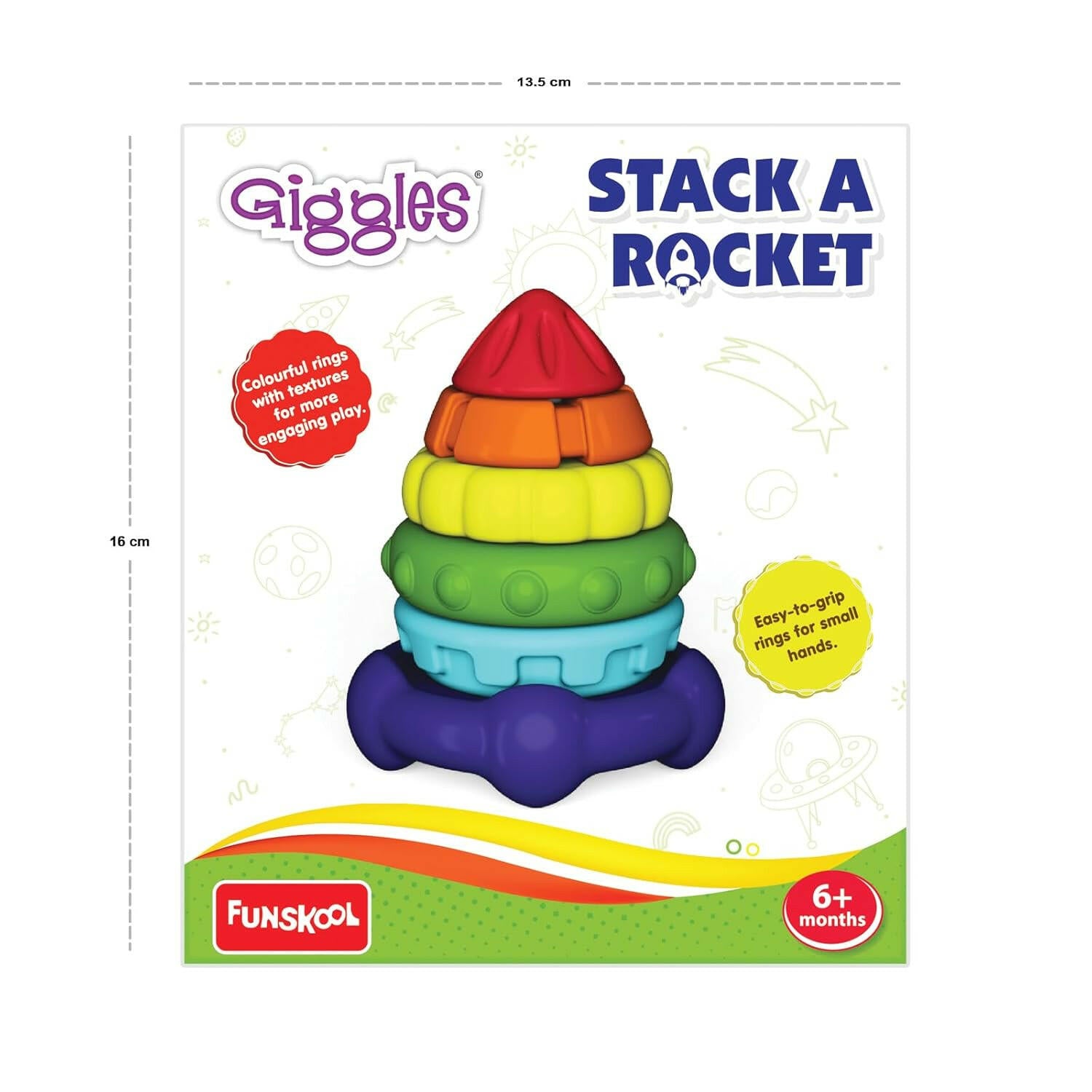 FUNSKOOL (INDIA) LTD Stack A Rocket  Go Science Goods.