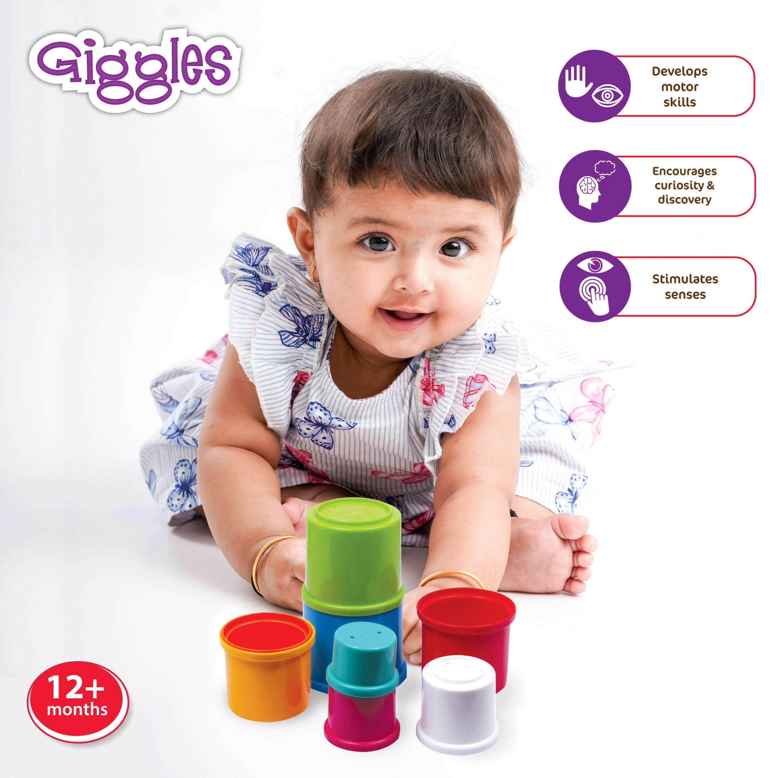 FUNSKOOL (INDIA) LTD Stacking Drums  Go Science Goods.