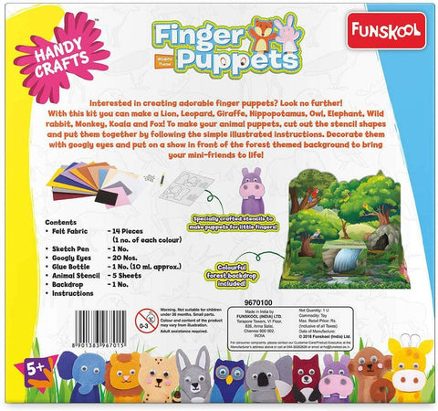 FUNSKOOL (INDIA) LTD Finger Puppets  Go Science Goods.